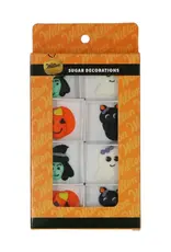 Wilton Wilton Suikerdecoraties Vrolijke Halloween set/8