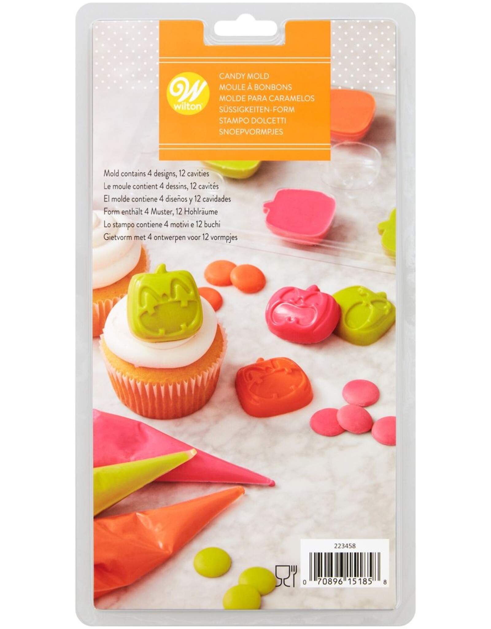 Wilton Wilton Candy Mould Halloween Pumpkin