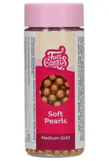 FunCakes FunCakes Zachte Parels Medium Goud 60 g