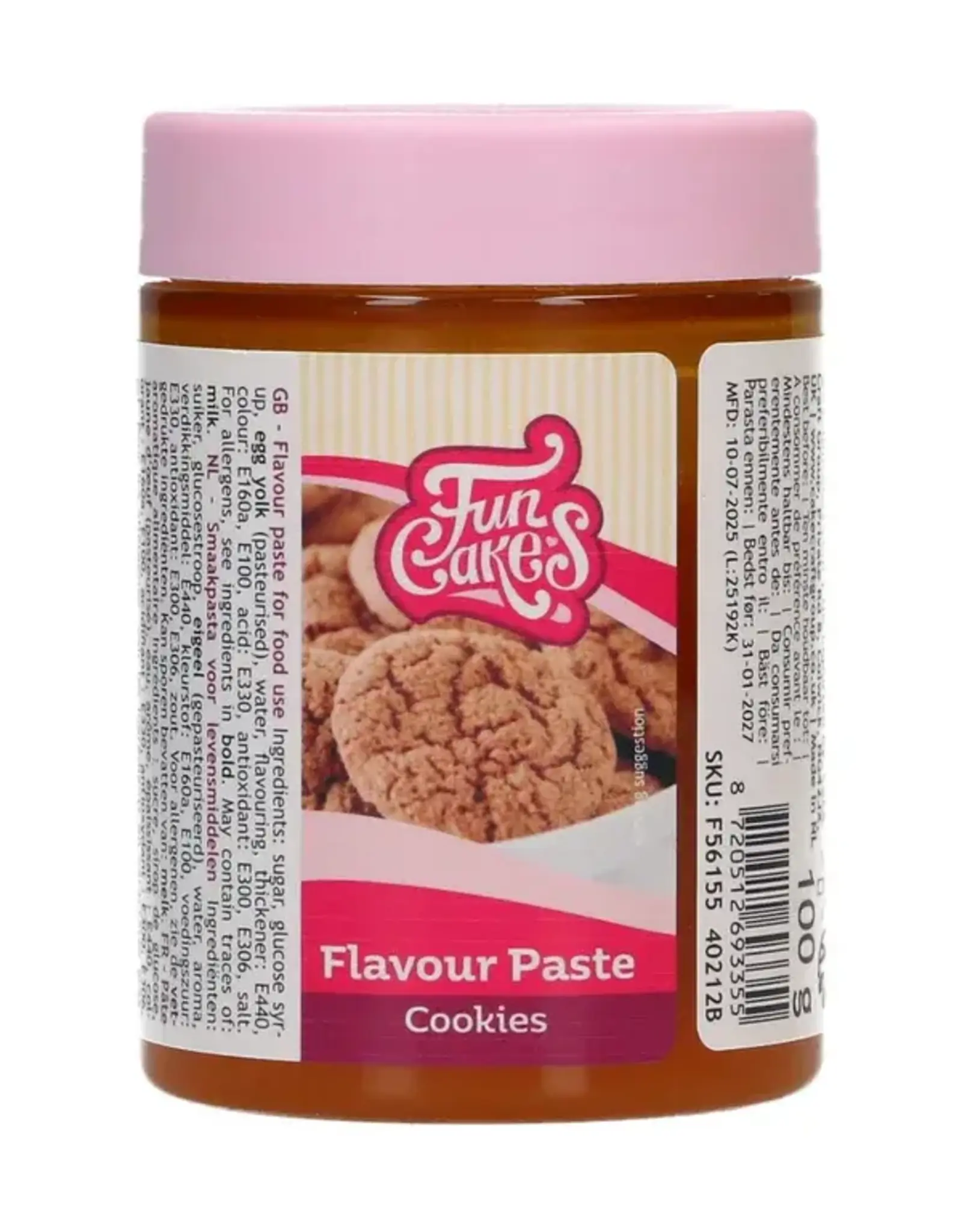 FunCakes FunCakes Smaakpasta Koekjes 100 g