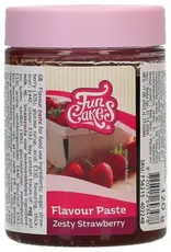 FunCakes FunCakes Smaakpasta -Aardbei Friszuur- 120g