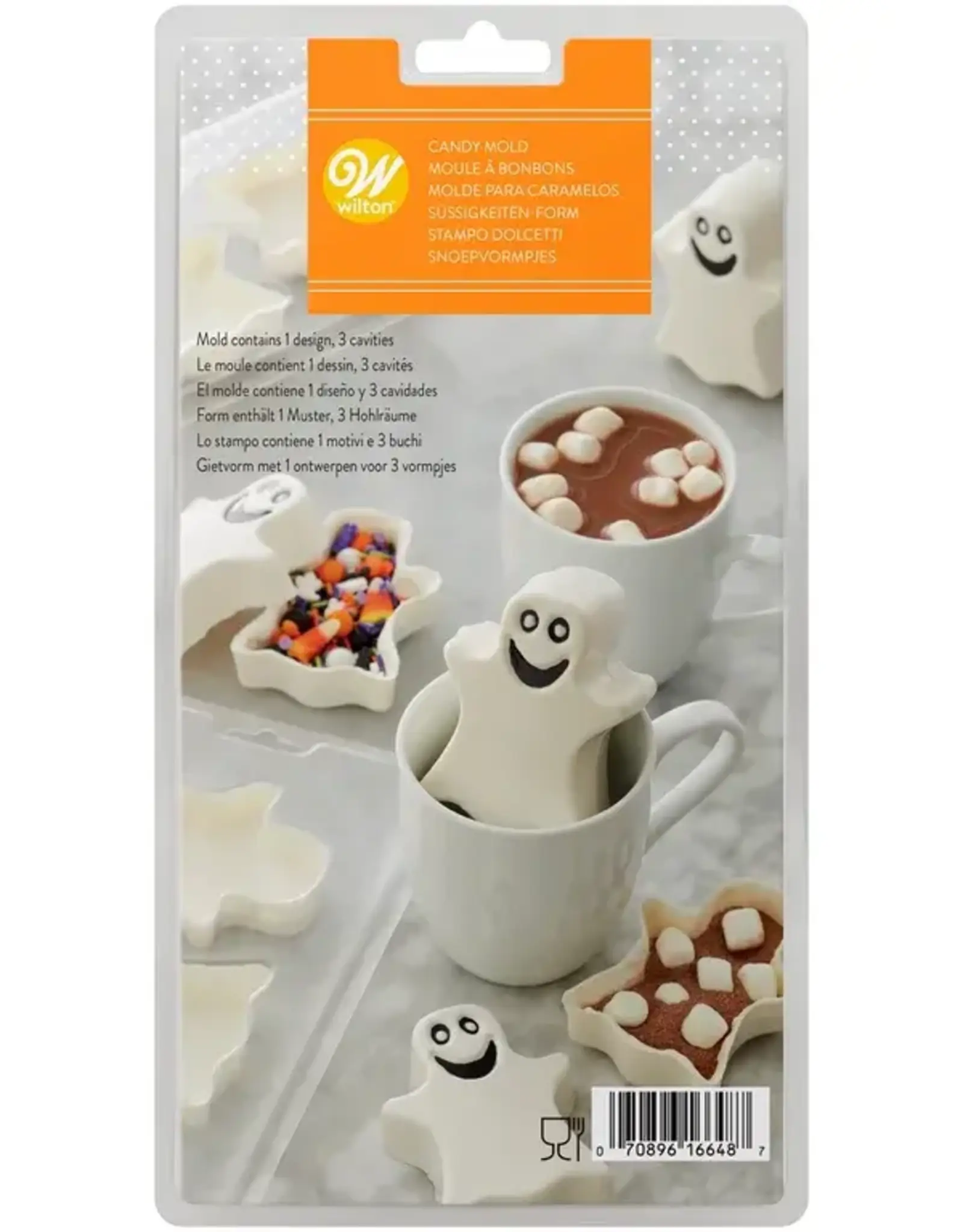 Wilton Wilton Candy Mold Choco Bomb Spook Set/2