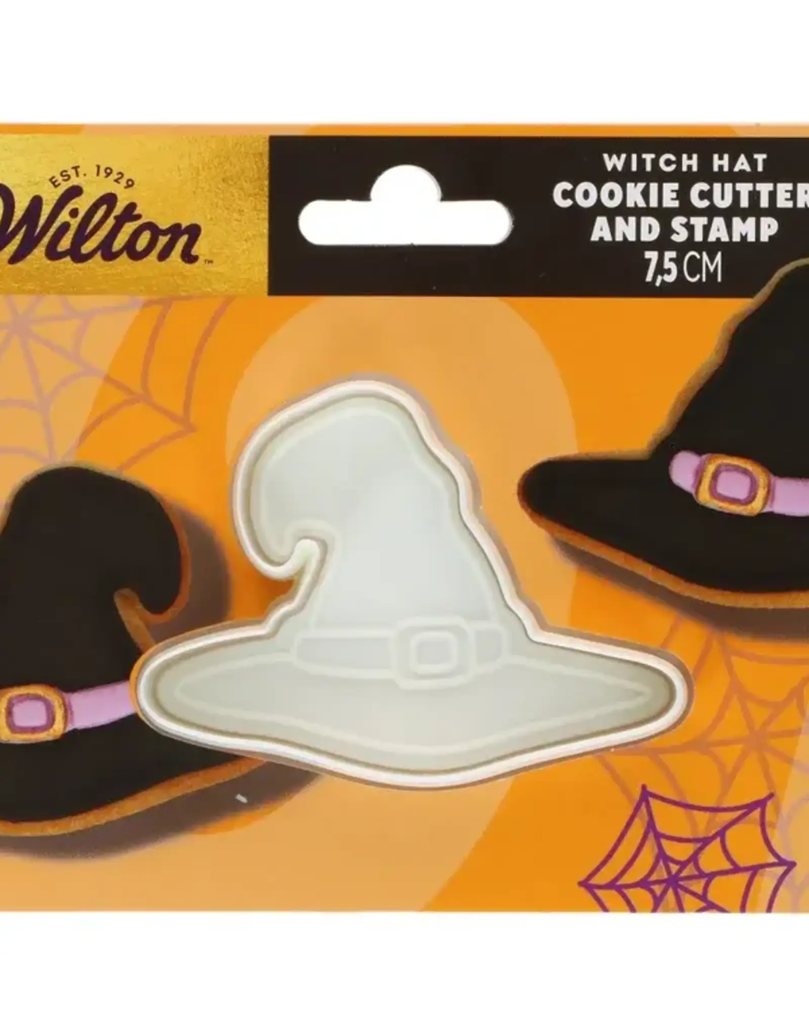 Wilton Wilton Koekjesuitsteker met Stempel Heksenhoed 7,5cm