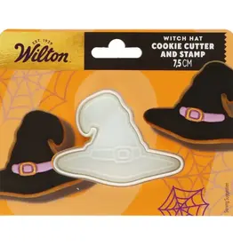 Wilton Koekjesuitsteker met Stempel Heksenhoed 7,5cm