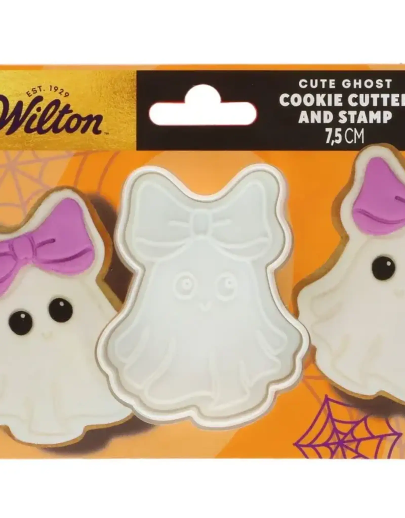 Wilton Wilton Koekjesuitsteker met Stempel Schattig Spookje 7,5cm