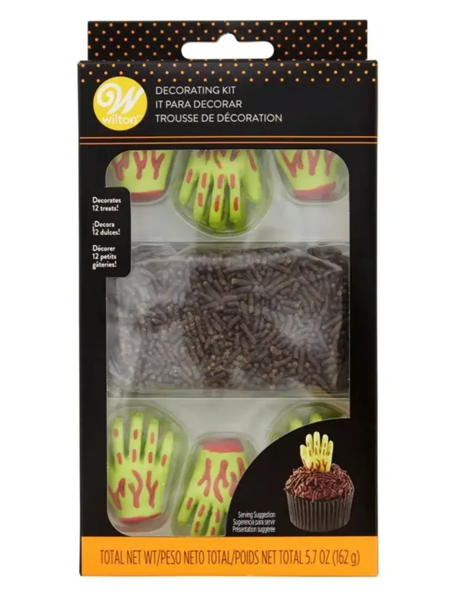 Wilton Wilton Decoratieset Zombiehand pk/12