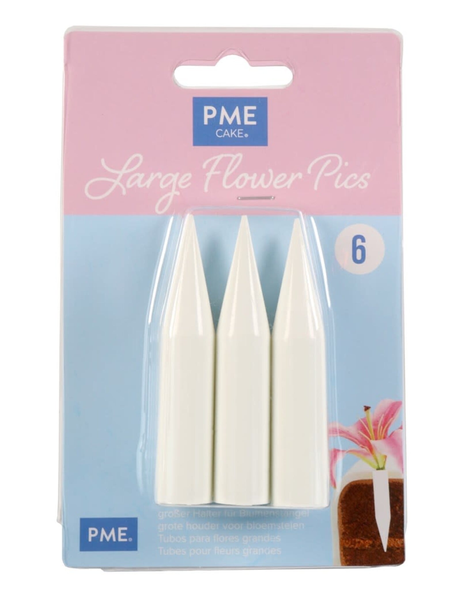 PME PME Flower Pics Large pk/6