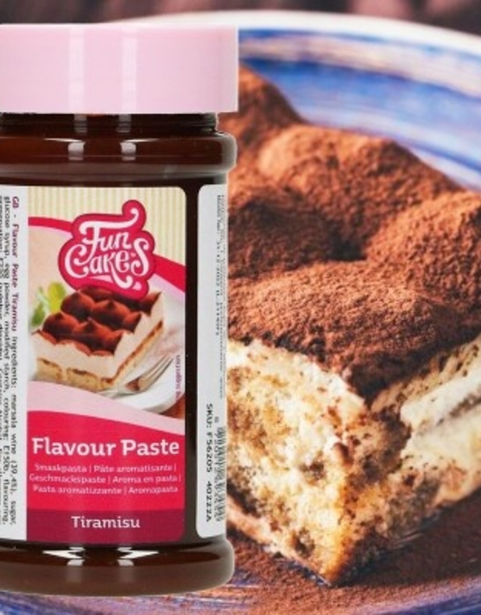 FunCakes FunCakes Smaakpasta Tiramisu 100 g