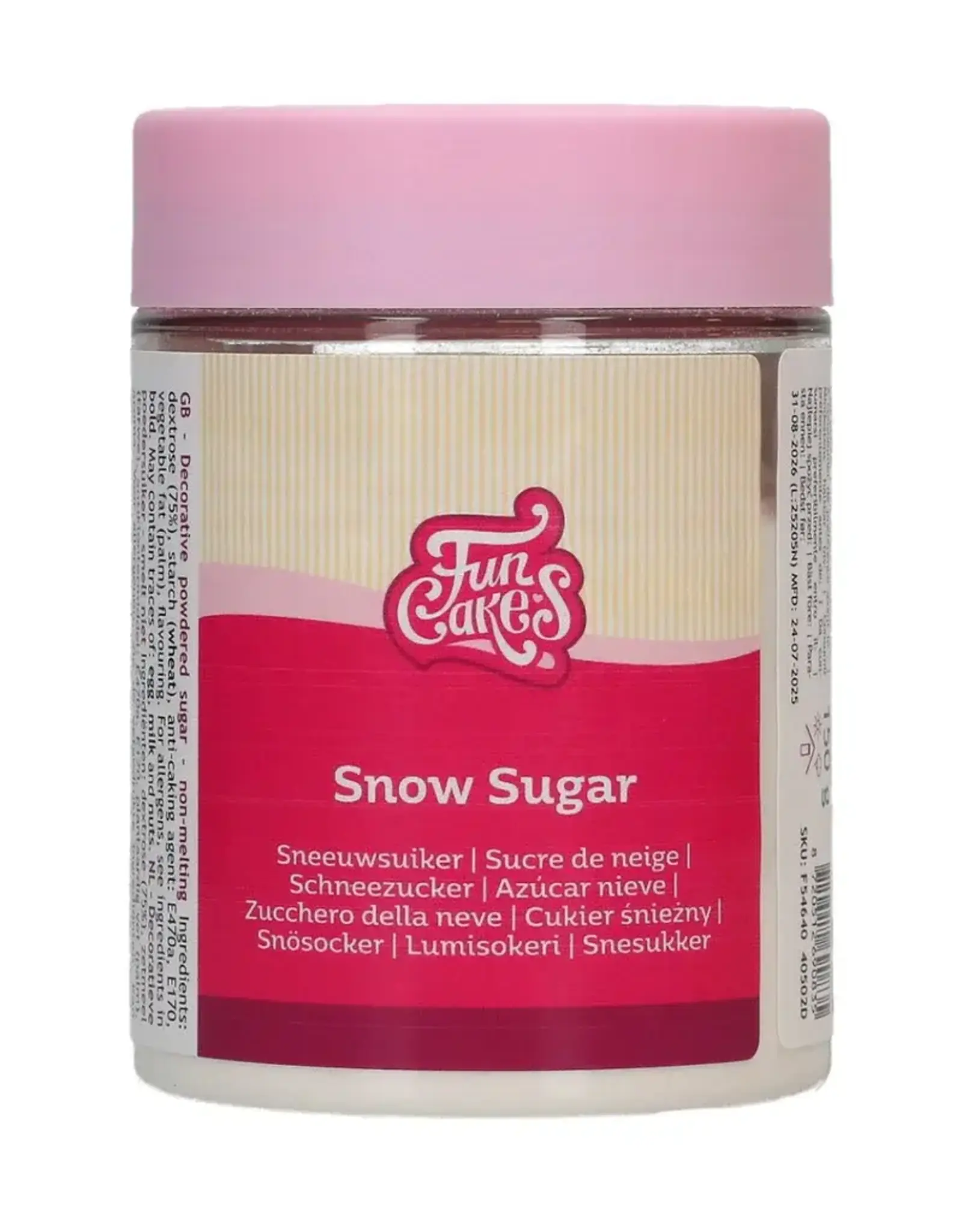 FunCakes FunCakes Sneeuwsuiker 150 g