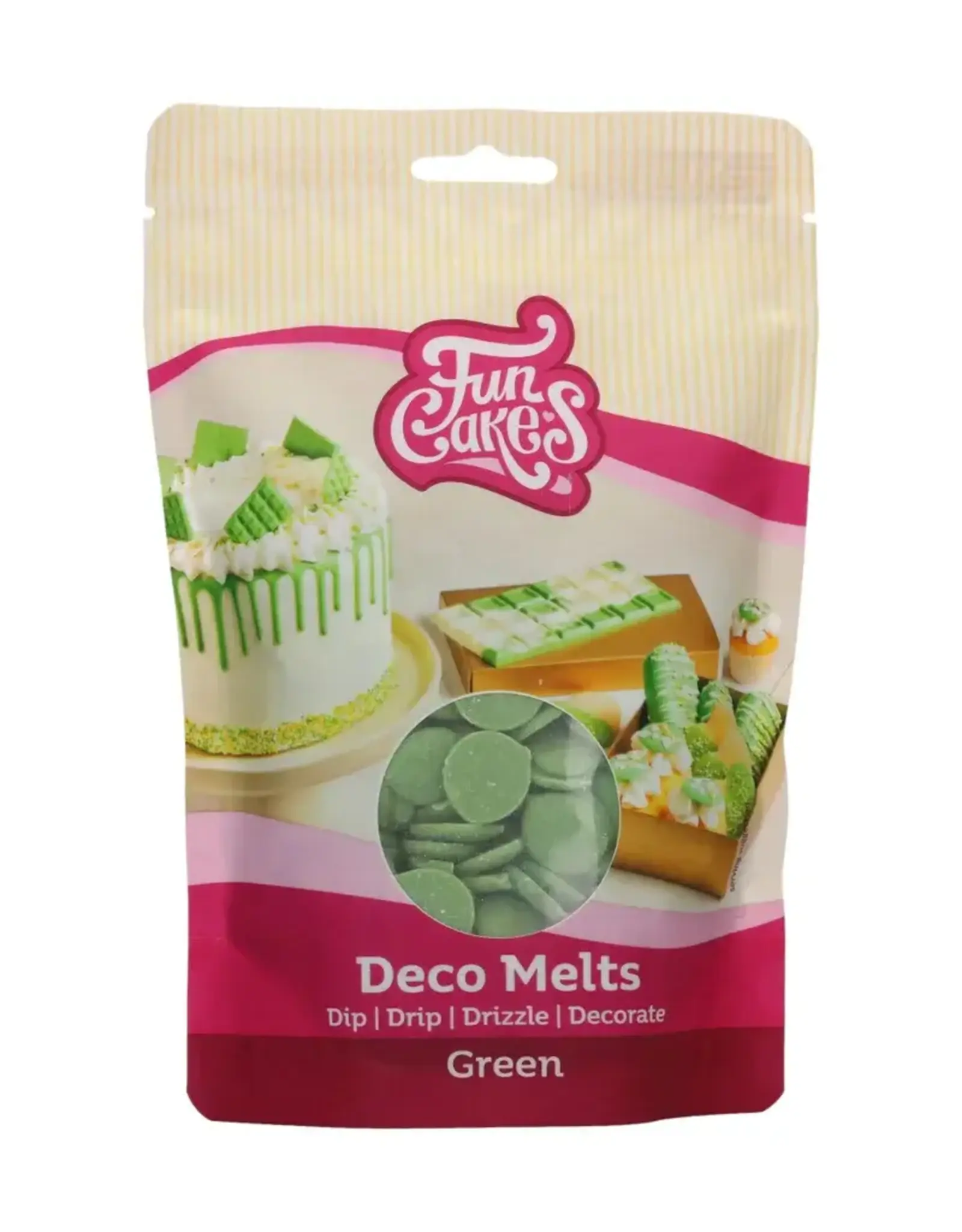 FunCakes FunCakes Deco Melts -Groen- 250g