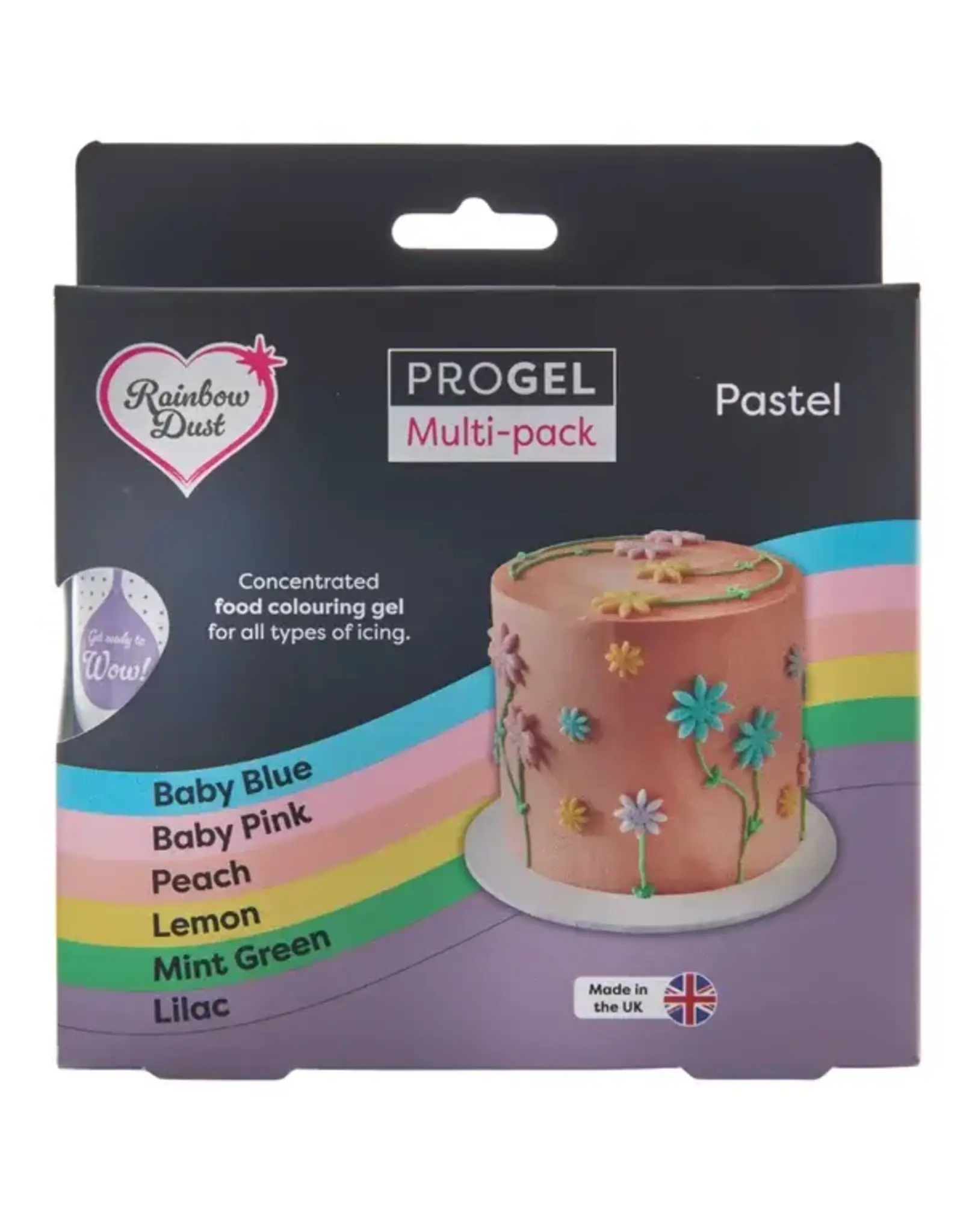 Rainbow Dust Rainbow Dust ProGel® Multipack Pastel Set/6
