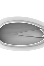 Silikomart Silikomart Siliconen Bakvorm Pistache 19x9,4cm + Cutter
