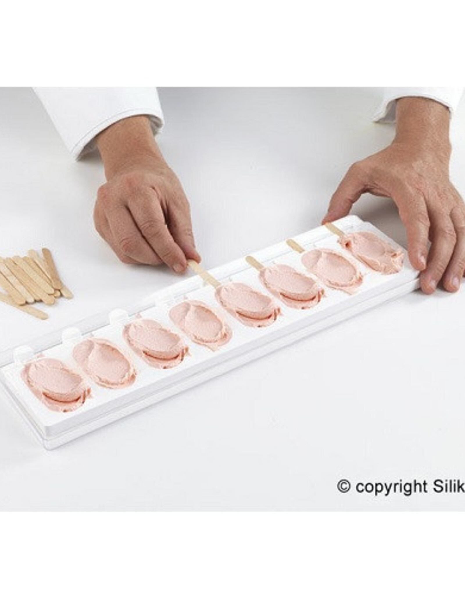 Silikomart Silikomart Ice Cream Mould Mini Classic/16