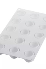 Silikomart Silikomart Siliconen Bakvorm Appel/Kers/Perzik (15x) Ø3,9cm