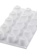 Silikomart Silikomart Siliconen Bakvorm Appel/Kers/Perzik (15x) Ø3,9cm