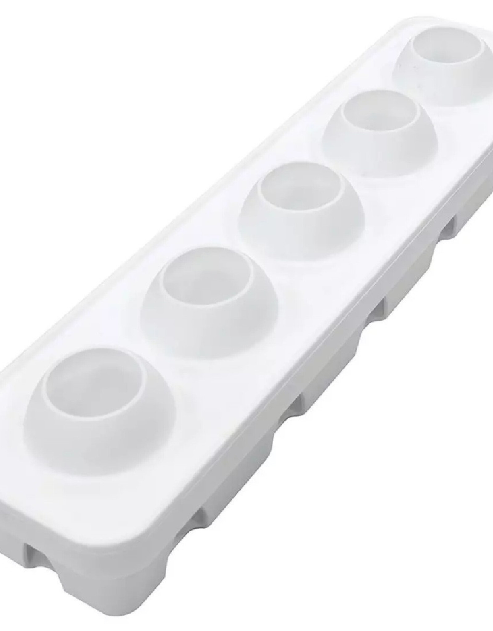 Silikomart Silikomart Siliconen Bakvorm Appel/Kers/Perzik (5x) Ø6cm