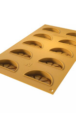 Silikomart Silikomart Siliconen Bakvorm Citroen (10x) 6,5x3,5cm