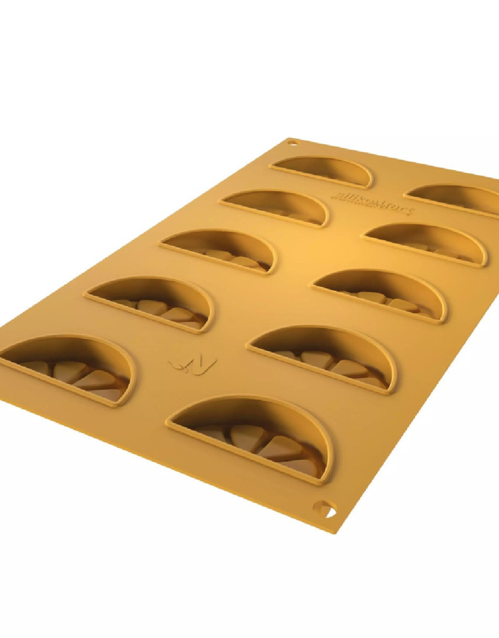Silikomart Silikomart Siliconen Bakvorm Citroen (10x) 6,5x3,5cm