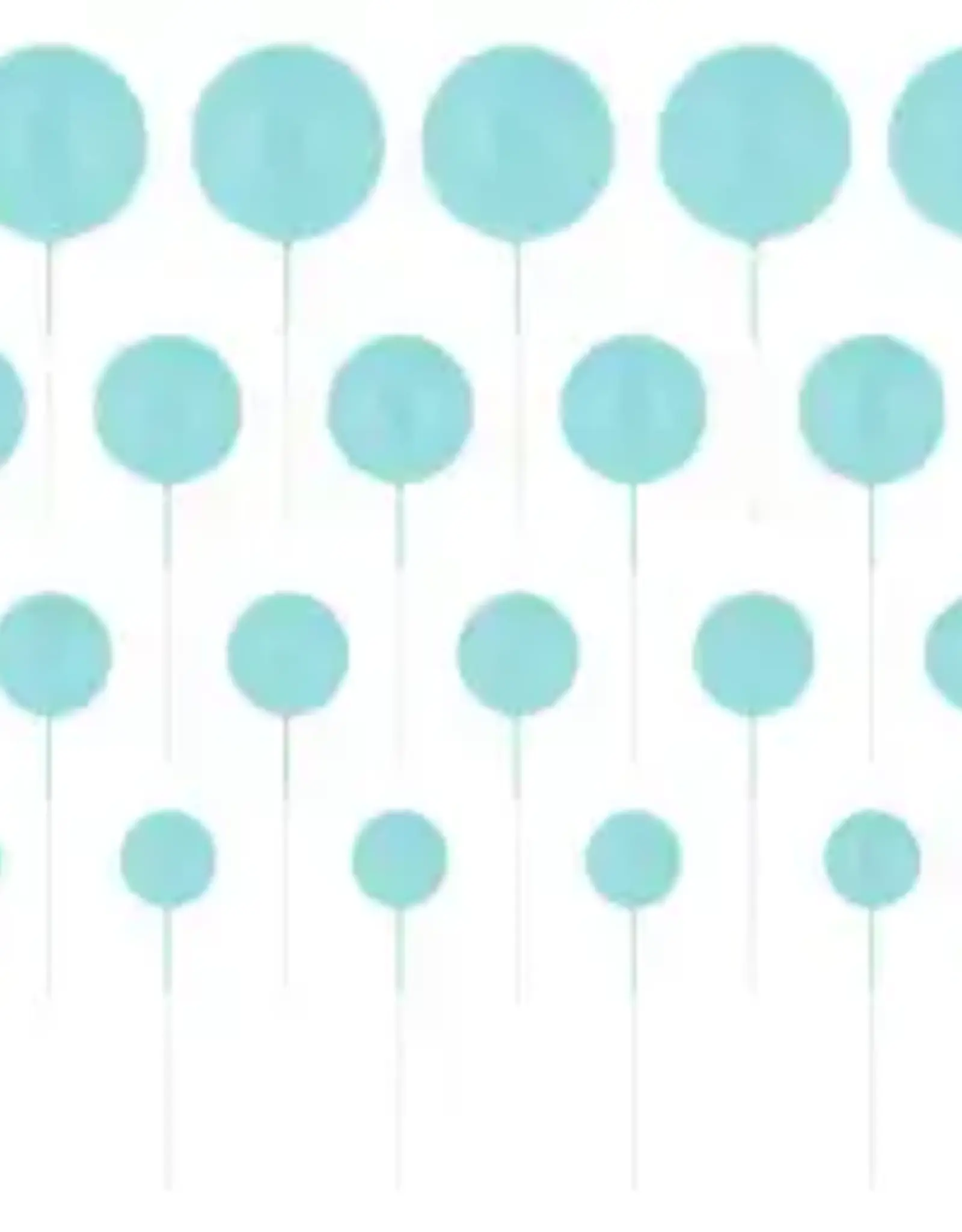 Overig Decoratieve Ballenset Licht Blauw pk/20