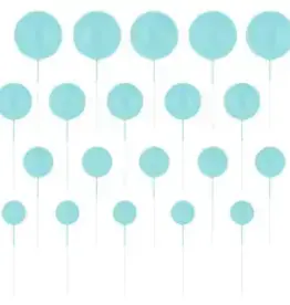 Overig Decoratieve Ballenset Licht Blauw pk/20