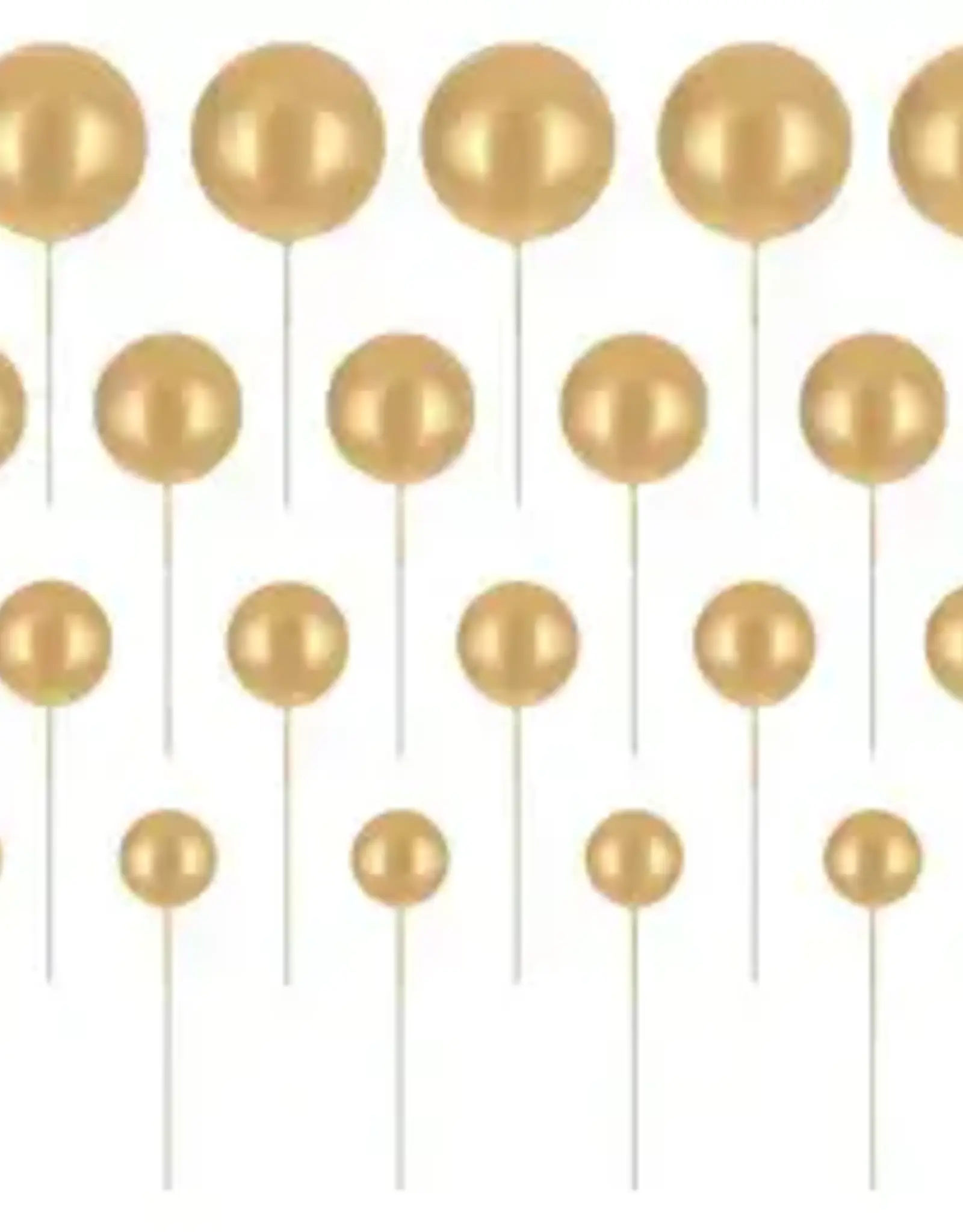 Overig Decoratieve Ballenset Goud pk/20