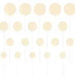 Overig Decoratieve Ballenset Beige pk/20