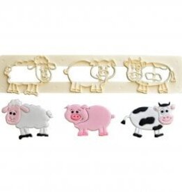 FMM FMM Large Cute Farm Animals Tappits