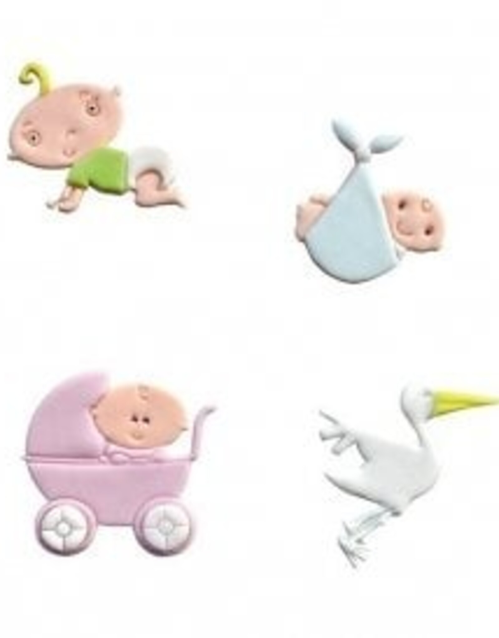 FMM FMM Adorable Baby Cutter Set/4