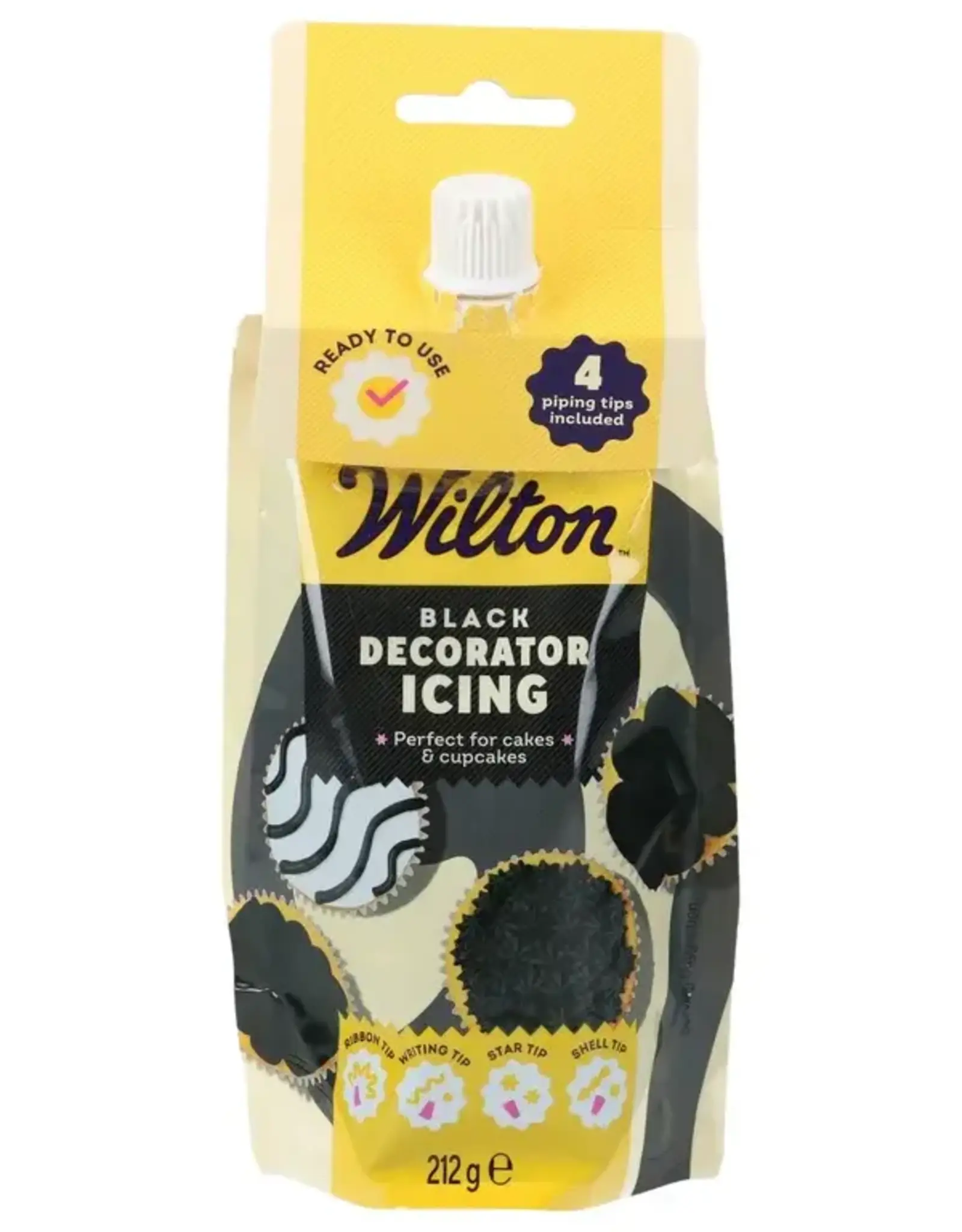 Wilton Wilton Decorator Icing Zwart 212g