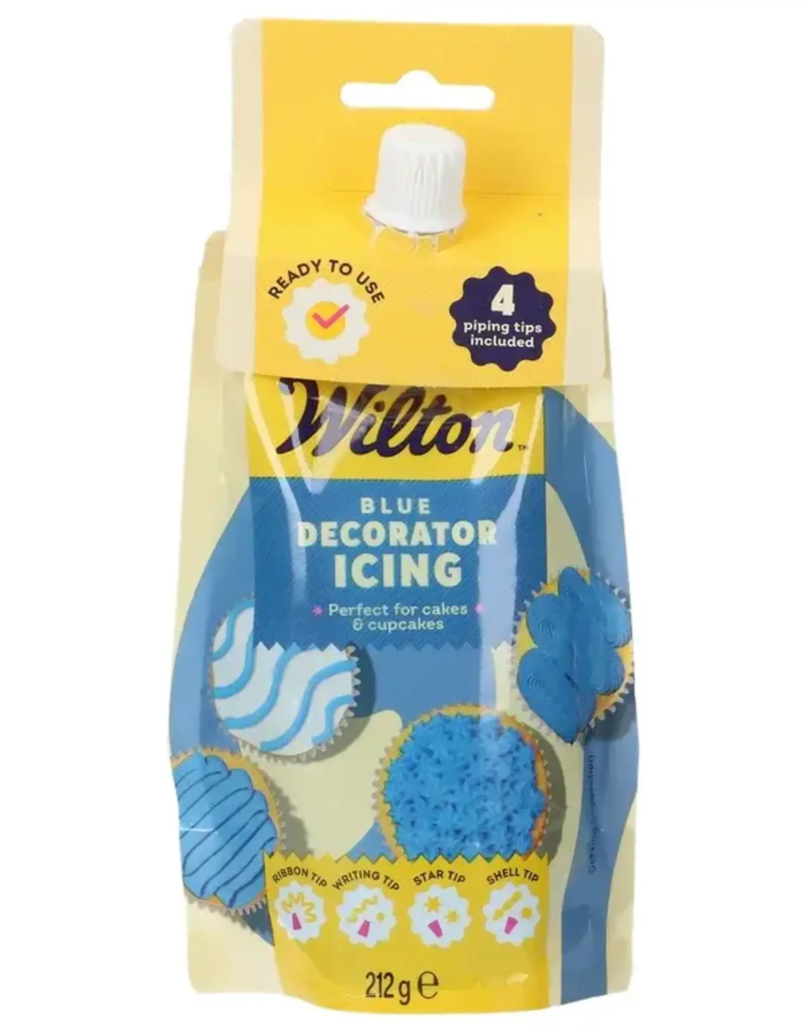 Wilton Wilton Decorator Icing Blauw 212g