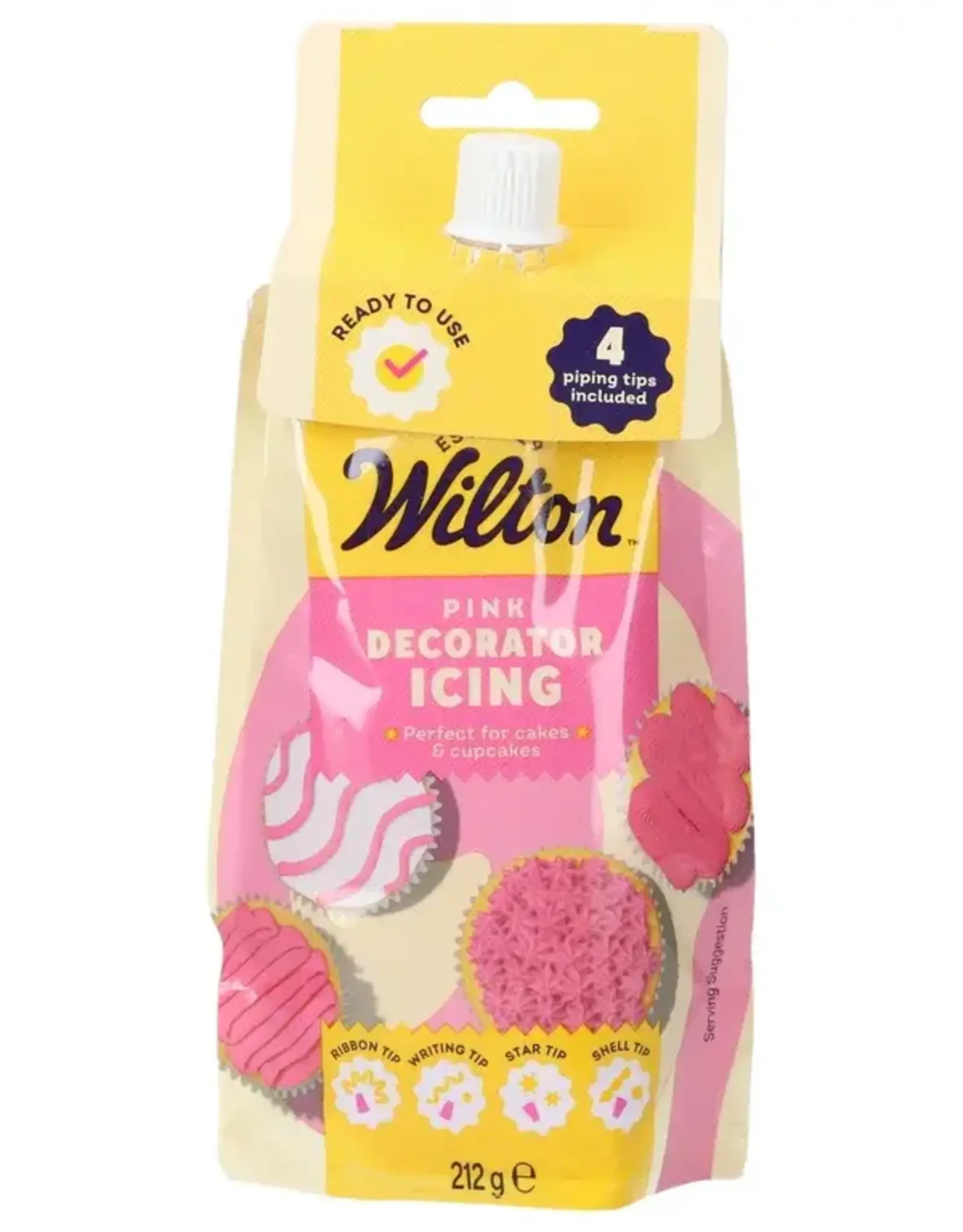 Wilton Wilton Decorator Icing Roze 212g