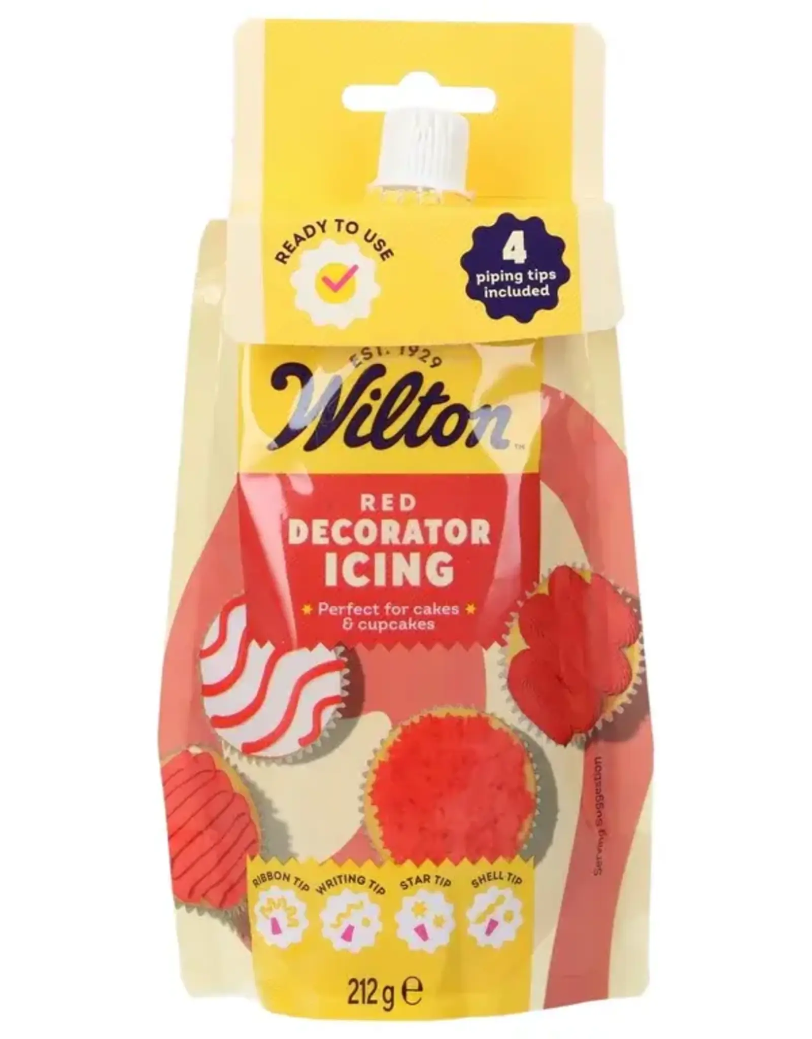 Wilton Wilton Decorator Icing Rood 212g