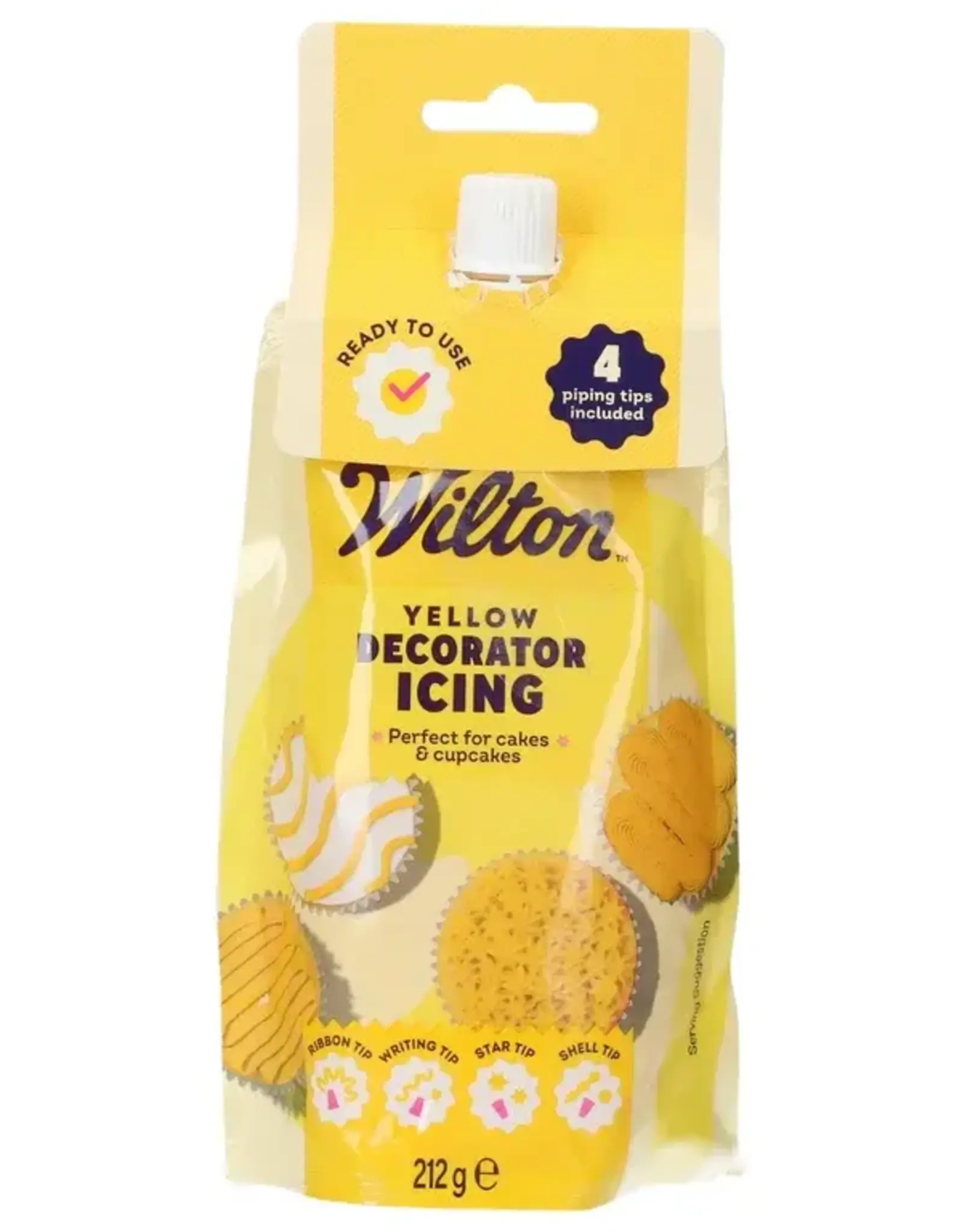 Wilton Wilton Decorator Icing Geel 212g
