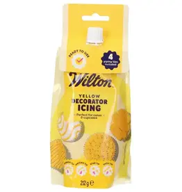 Wilton Decorator Icing Geel 212g