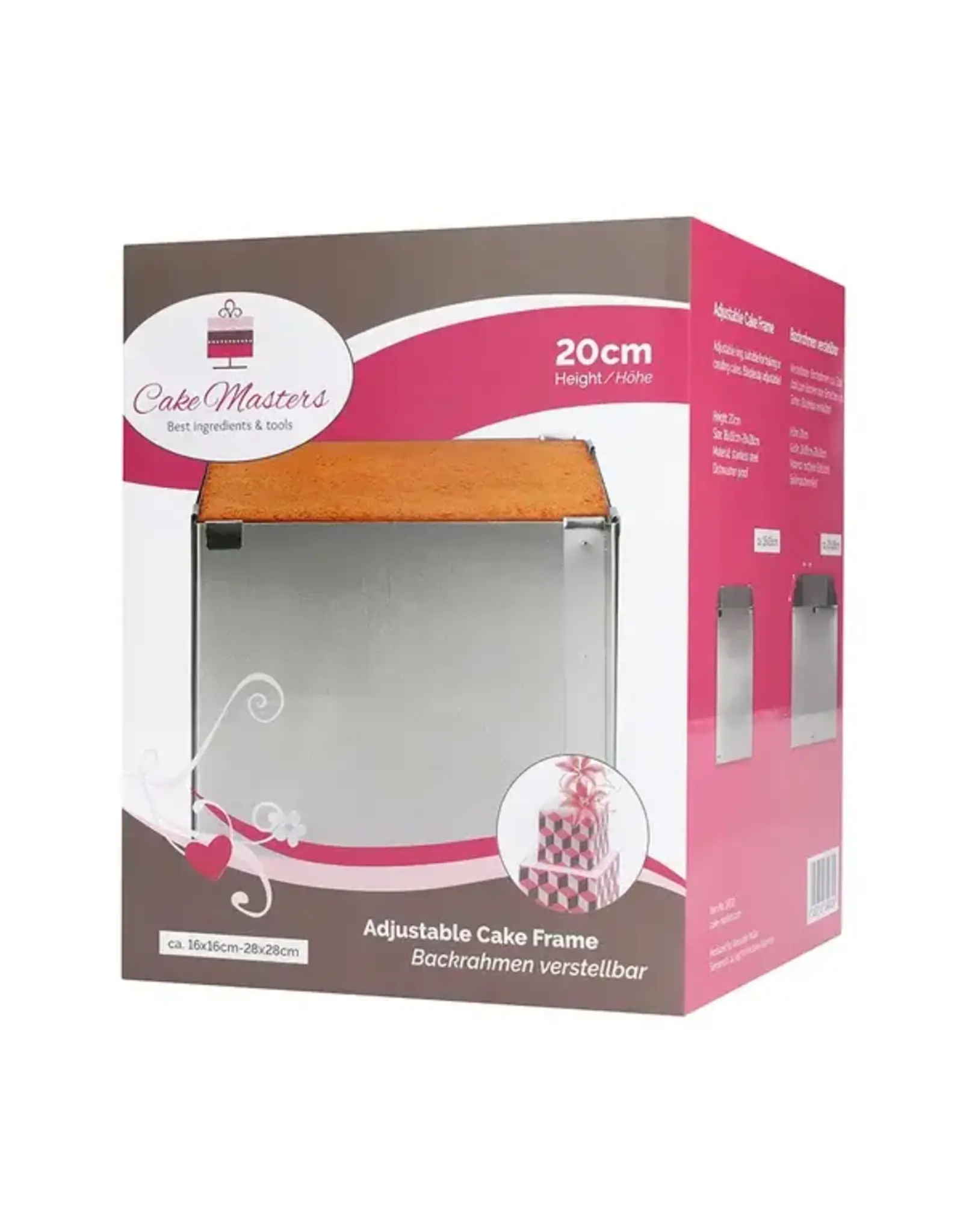 Cake-Masters Cake Masters Adjustable Cake Frame 20cm High