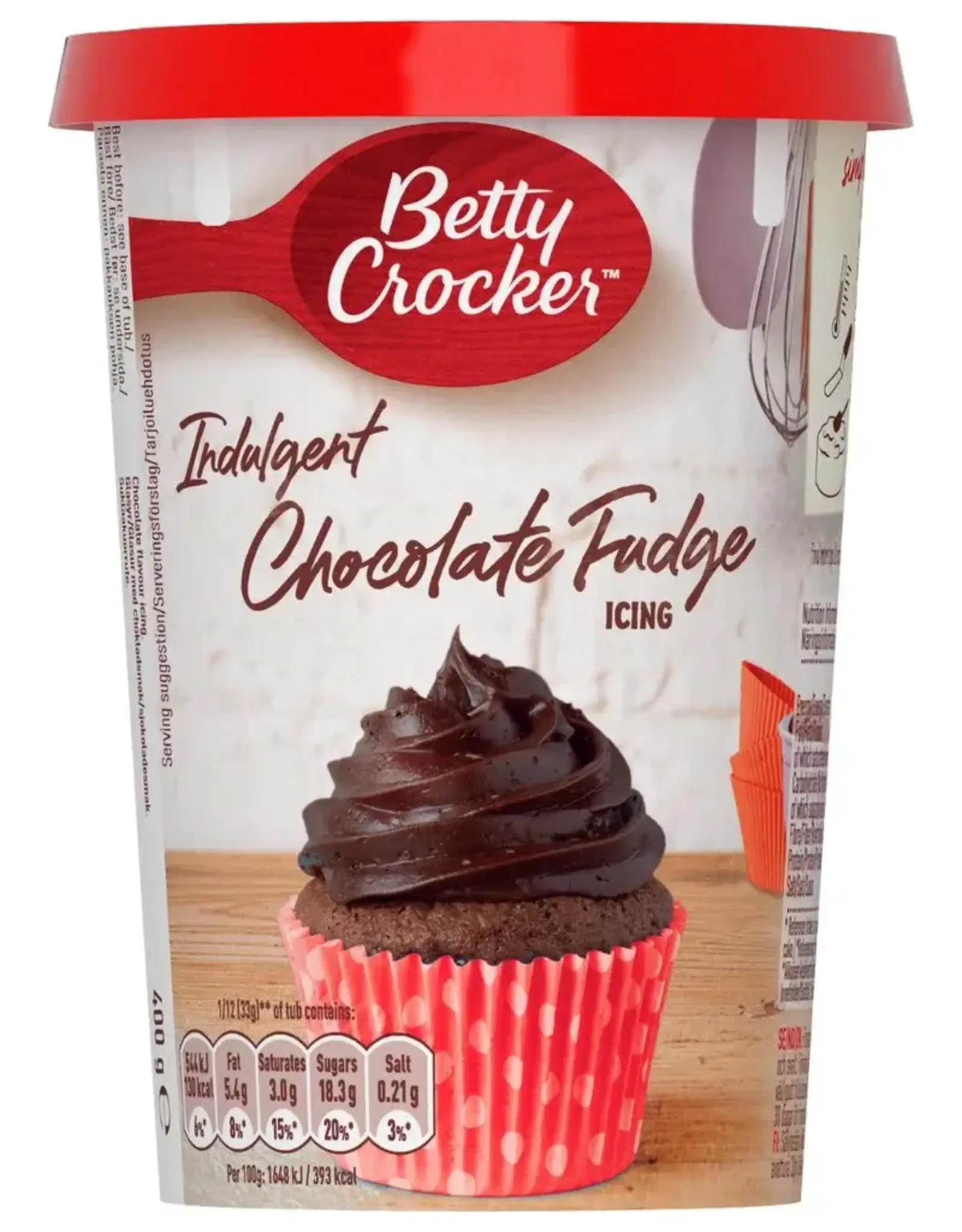 Betty Crocker Betty Crocker Chocolate Fudge Icing 400g