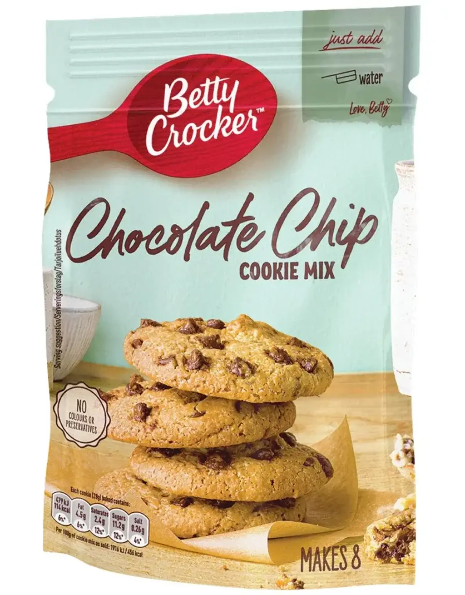 Betty Crocker Betty Crocker Chocolate Chip Cookie Mix 200g
