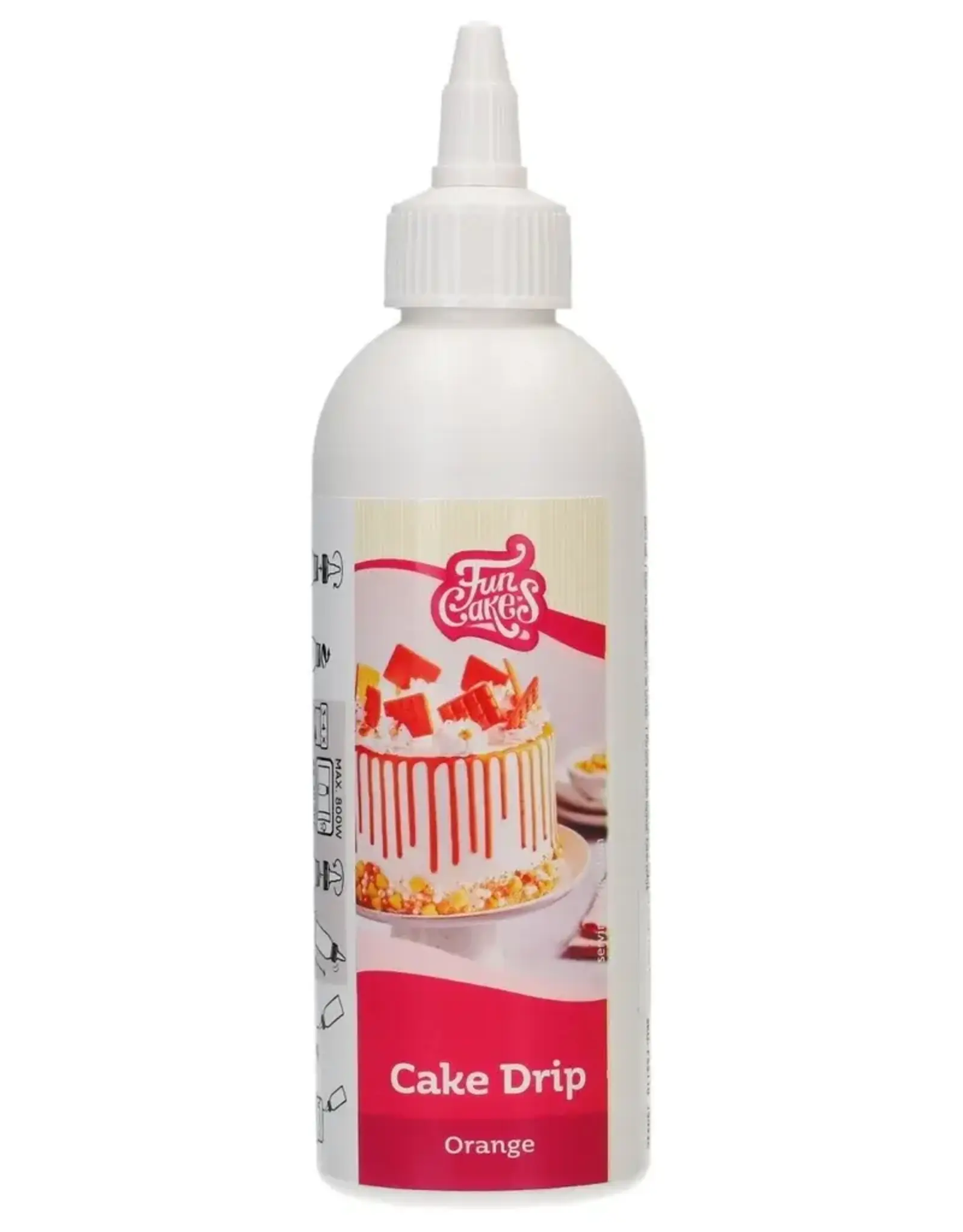 FunCakes FunCakes Cake Drip Oranje 180 g