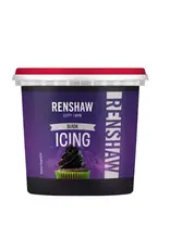 Renshaw Ready to Use Icing Zwart 400g
