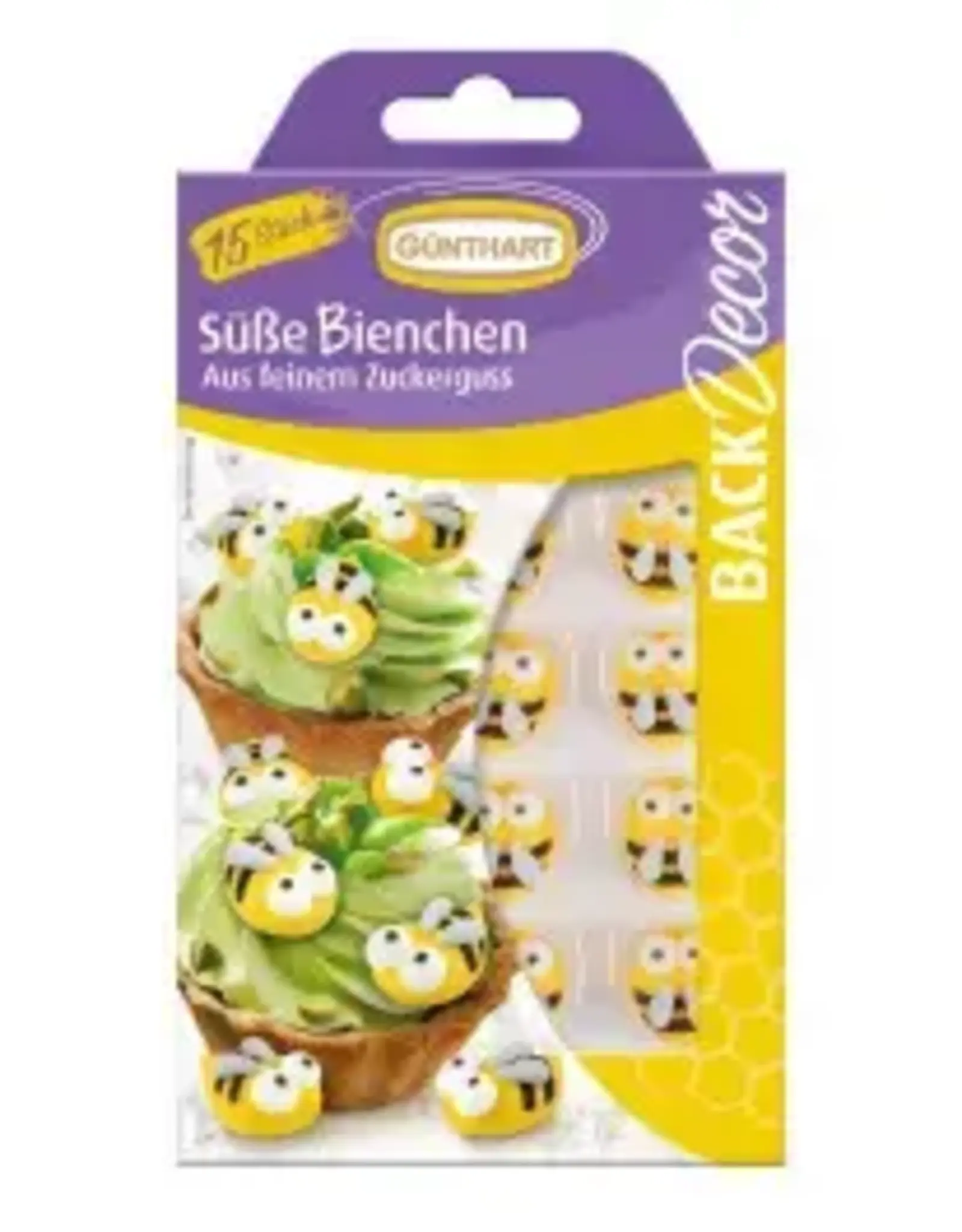 Günthart Suikerdecoratie Bijen 15st.
