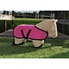 Crafty Ponies Fleecedeken roze incl. boekje Crafty Ponies Fleecedeken roze incl. boekje