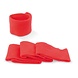 Crafty Ponies Bandages rood incl. boekje Crafty Ponies Bandages rood incl. boekje