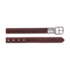 Luxe lederen beugelriemen Bates havana bruin 137 Luxe lederen beugelriemen Bates havana bruin 137