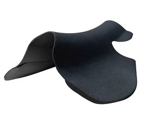 Wintec Wintec Half Riser Comfort Pad Front 6mm zwart Wintec Wintec Half Riser Comfort Pad Front 6mm zwart
