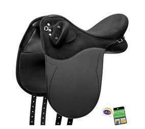Wintec Zadel  Pro Stock Junior 16" zwart Wintec Zadel  Pro Stock Junior 16" zwart
