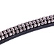 QHP Frontriem Primula zwart/zilver Shet QHP Frontriem Primula zwart/zilver Shet