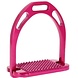 Ekkia Large Pro aluminium stijgbeugels fuchsia 11.5cm Ekkia Large Pro aluminium stijgbeugels fuchsia 11.5cm