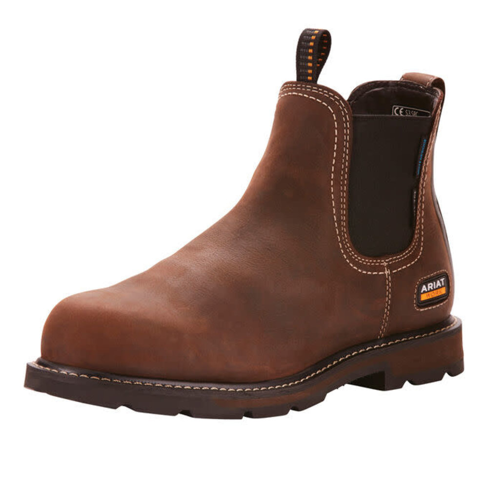 Ariat Groundbreaker H2O Steel Toe Brown