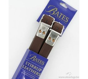 Bates Etrivières Bates Cuir Classic Brown Bates Etrivières Bates Cuir Classic Brown