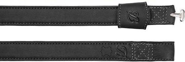 Bates Etrivières Bates Webbers Cuir Luxe Noir